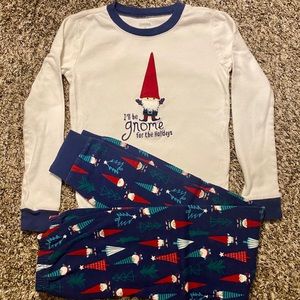 Youth Size 12 - Gymboree Gnome Thermal Pajamas